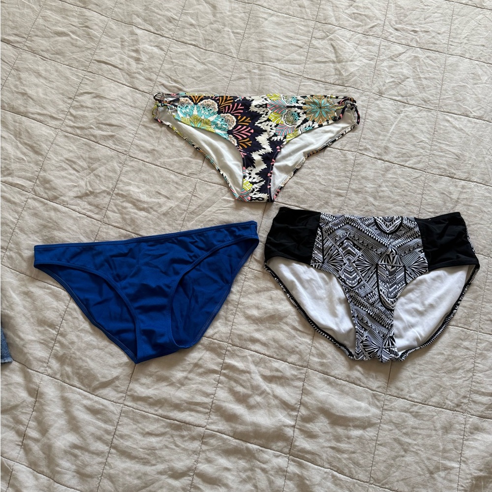 Bundle of 3 Swim Bottoms